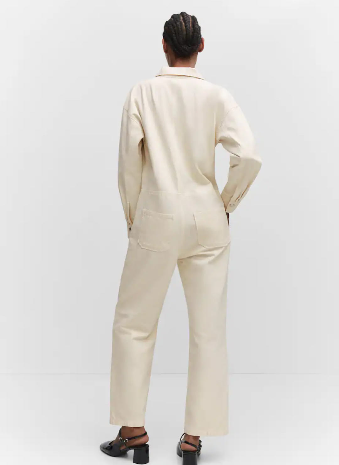 Denim zipper jumpsuit - Image 2