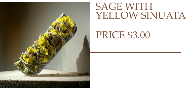 Sage with Yellow Sinuata