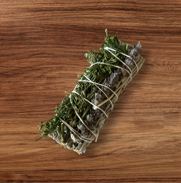 White sage with Lavender and Rue
