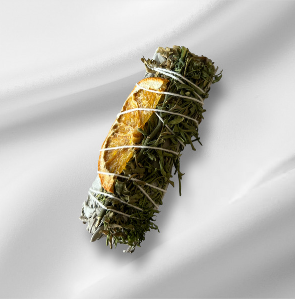 White sage with Orange and Rue