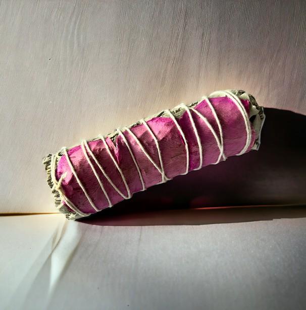 White sage with Pink Petals