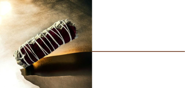 White sage with Red Roses